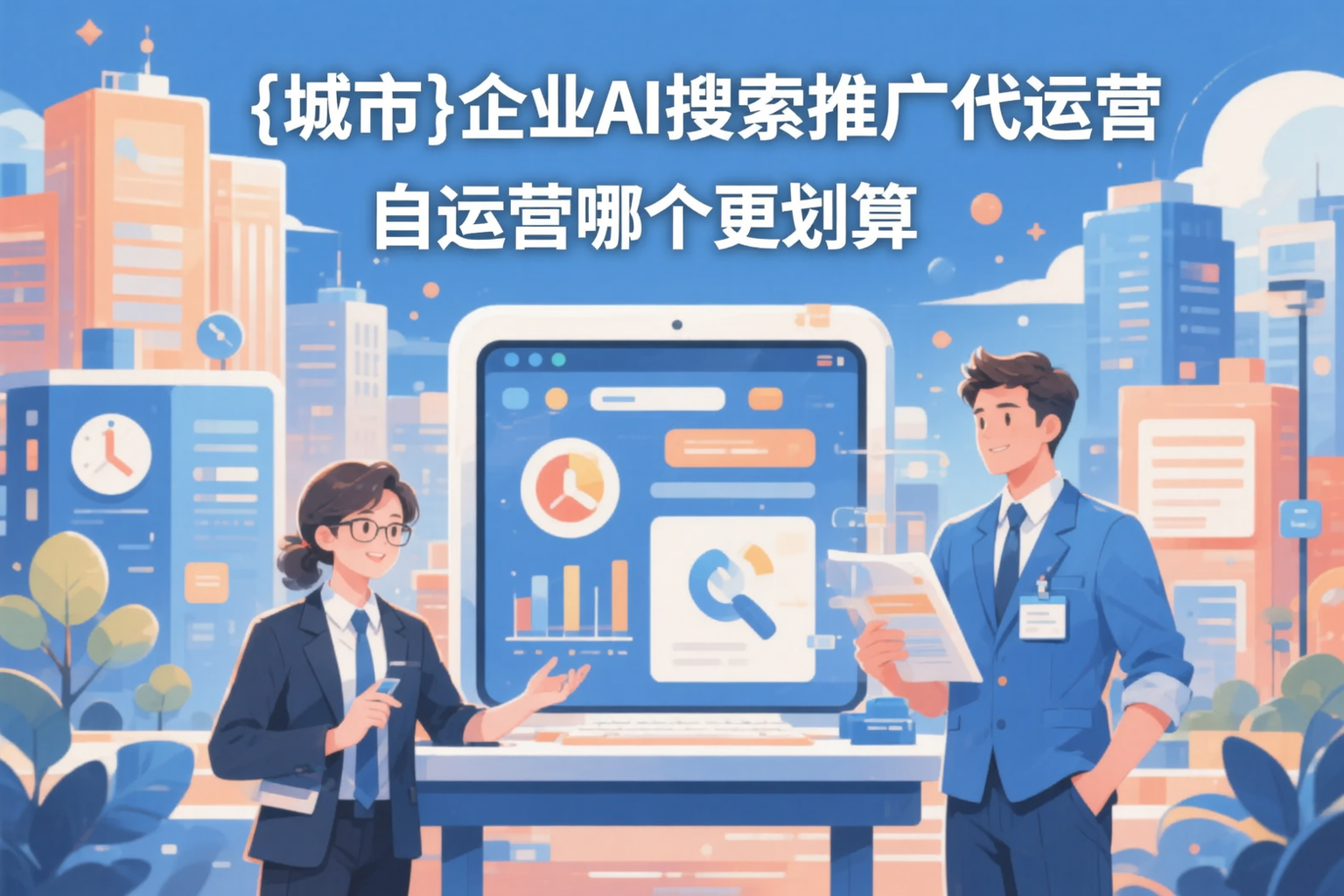 通辽企业AI搜索推广代运营和自运营哪个更划算