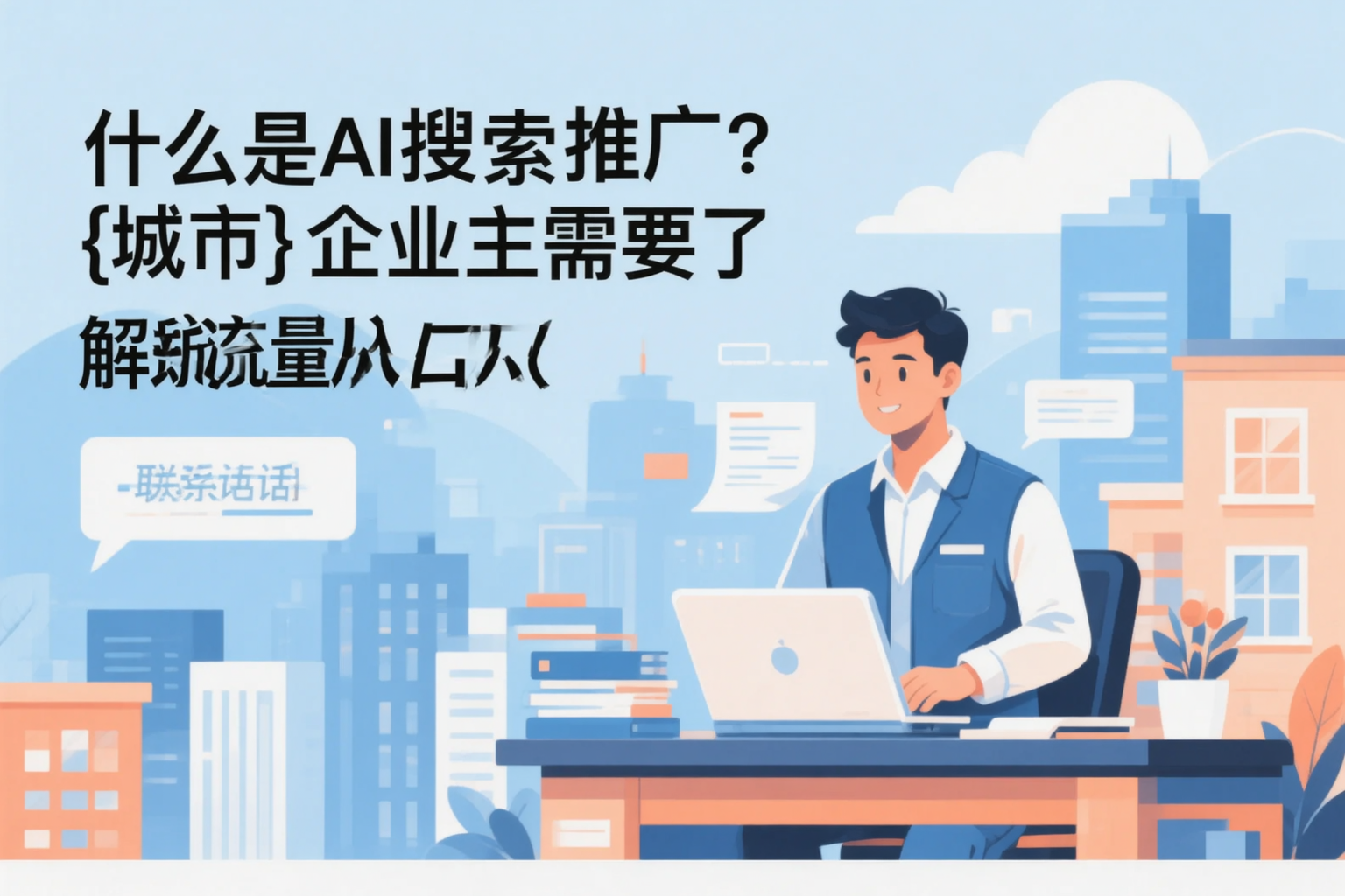 什么是AI搜索推广?通辽企业主需要了解的新流量入口