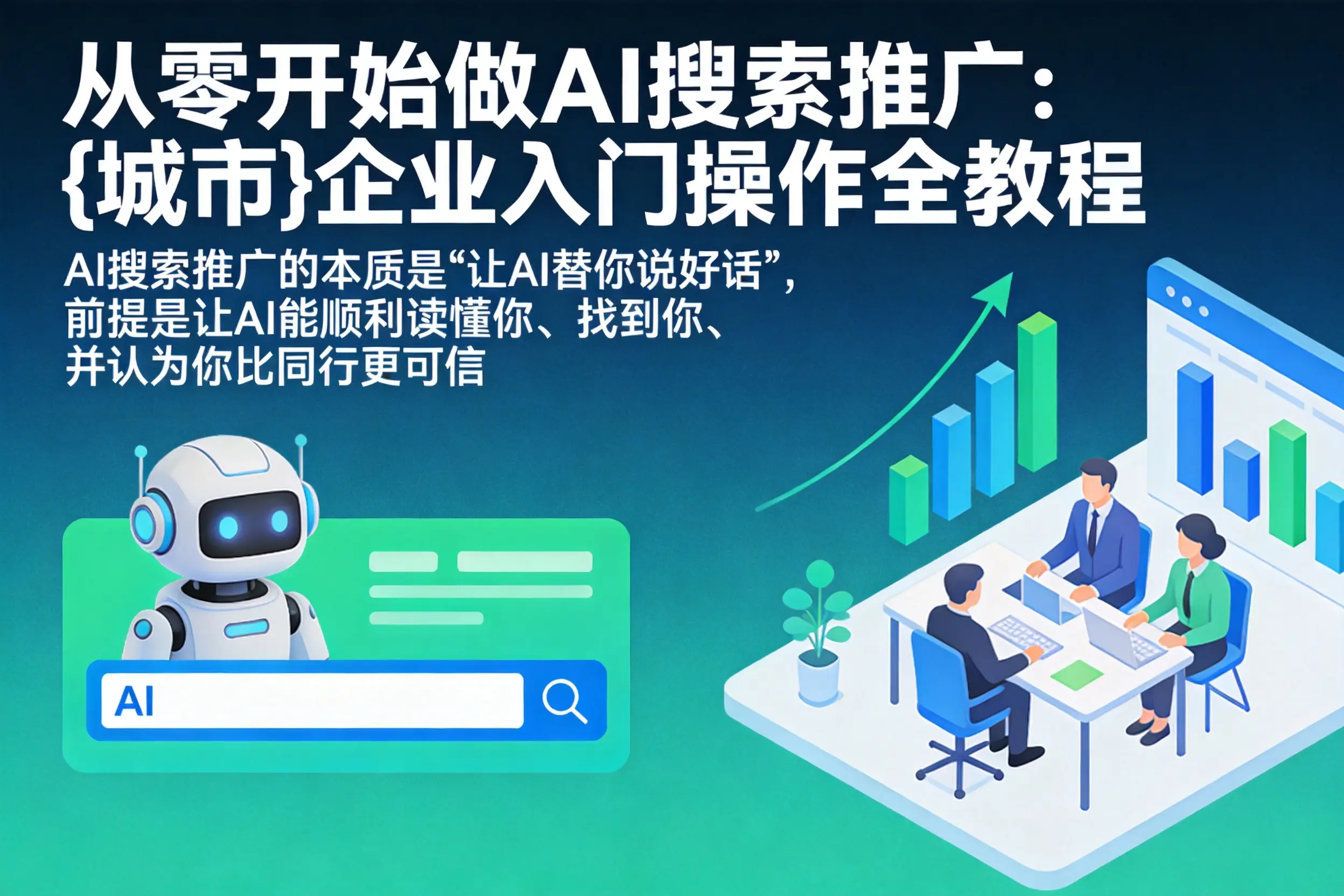 从零开始做AI搜索推广：通辽企业入门操作全教程